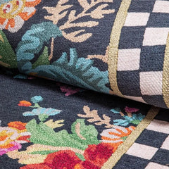 Flower Market 2'6" x 8' Washable Runner