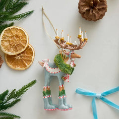 Patience Brewster Dash Away Dasher Reindeer Ornament
