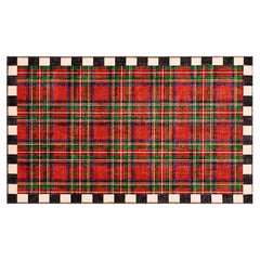 Royal Stewart Tartan Red 3' x 5' Washable Rug