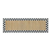 Naturals Check 2'6" x 8' Washable Runner