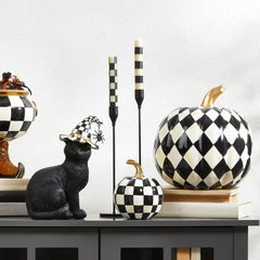 Courtly Harlequin Medium Pumpkin