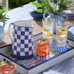 Go Fish Highball Glass, Set of 2