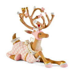 Patience Brewster Dash Away Sitting Cupid Reindeer Figure