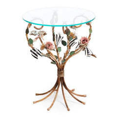 Field Study Round Accent Table