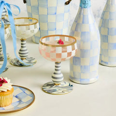 Carnival White Coupe Glass