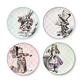 Wonderland Plates, Set of 4