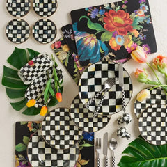 Courtly Check Supper Club 3-Piece Place Setting