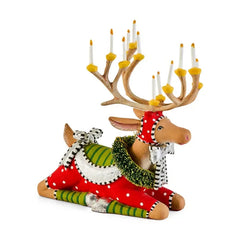 Patience Brewster Dash Away Sitting Dasher Reindeer Figure