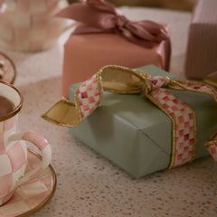 Rosy Check 1" Ribbon