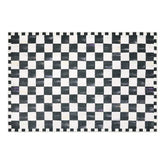 Courtly Checkered 5' x 7'6" Washable Rug