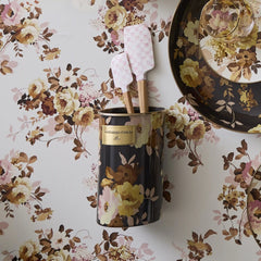 Wildflowers Pink Utensil Holder