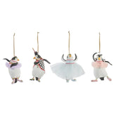 Patience Brewster Penguins En Pointe Mini Ornaments, Set of 4
