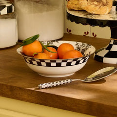 Bee Toile Serving Bowl