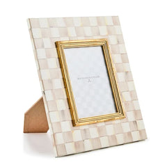 Mocha Check 5" x 7" Frame