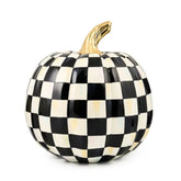 Courtly Check Glossy Medium Pumpkin
