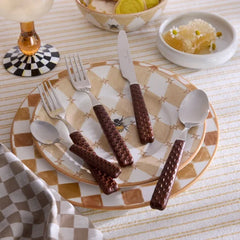 Everyday Leather 5-Piece Place Setting