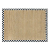Naturals Check 8' x 10' Washable Rug
