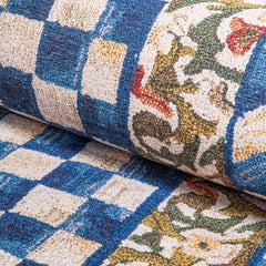 Truly Royal Check 8' x 10' Washable Rug
