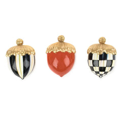 Courtly Acorns - Set of 3
