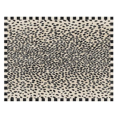 Snow Leopard 8' x 10' Washable Rug