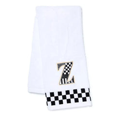 Monogram "Z" Check Hand Towel