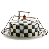 Wild Rose White Cake Carrier