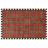 Royal Stewart Tartan Red 5' x 7'6" Washable Rug
