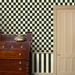 Courtly Stripe Wallpaper