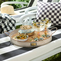 Cane Large Serving Tray