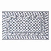 Sterling Check 3' x 5' Washable Rug
