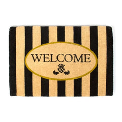 Welcome Awning Stripe Entrance Mat