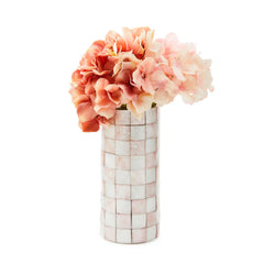 Courtly Check Capiz Vase