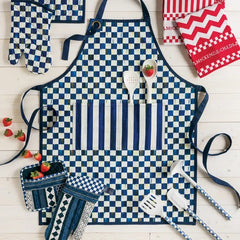 Royal Check Bistro Oven Mitt