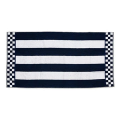 Indigo Stripe Bath Towel