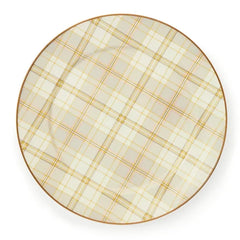 Tartan Latte Charger/Plate