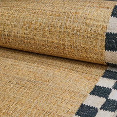 Naturals Check 2'6" x 8' Washable Runner