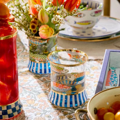 Go Fish Tumbler Glass, Set of 2