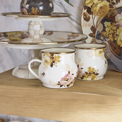 Wild Rose Brown Mug