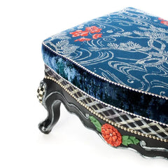 Bluetopia Ottoman