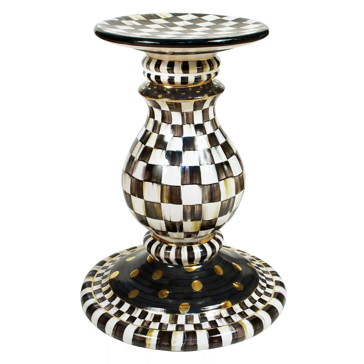 Odd Fellows Ceramic Pedestal Table Base
