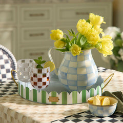 Spectator Galvanized Serving Trays, Set of 2