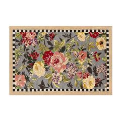 Tudor Rose 2' x 3' Washable Rug
