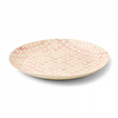 Courtly Check Capiz Decorative Bowl