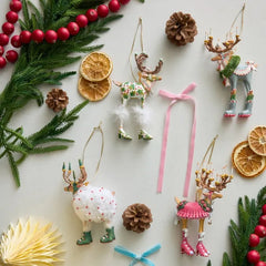 Patience Brewster Dash Away Dasher Reindeer Ornament