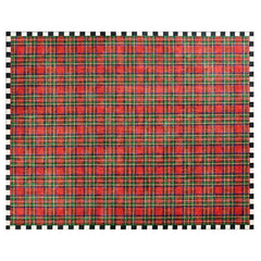 Royal Stewart Tartan Red 8' x 10' Washable Rug