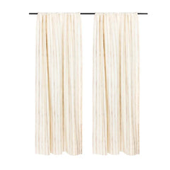 Mocha Stripe 84" Curtain Panel