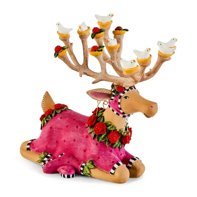 Patience Brewster Dash Away Sitting Donna Reindeer Figure