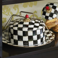 Wild Rose White Cake Carrier