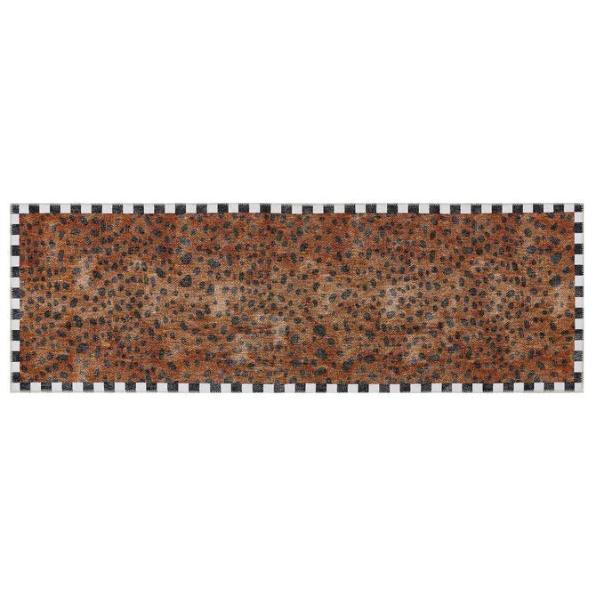 Cheetah 2'6" x 8' Washable Runner