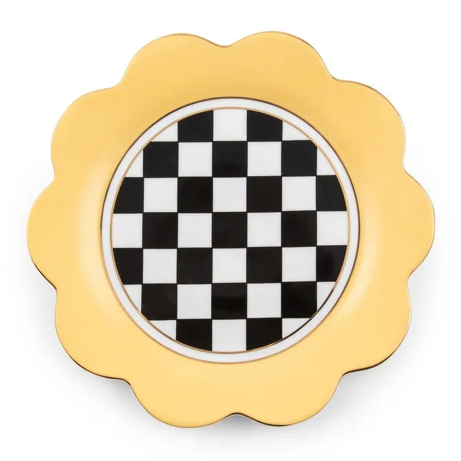 Buttercream Petal Dinner Plate